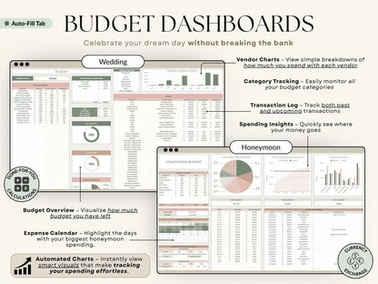 The Ultimate All-in-One Wedding Planner Spreadsheet